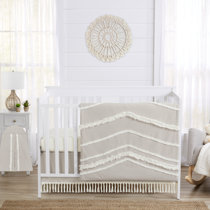 Grey cheap crib bedding